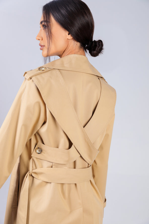 Beige Dream Trench Coat